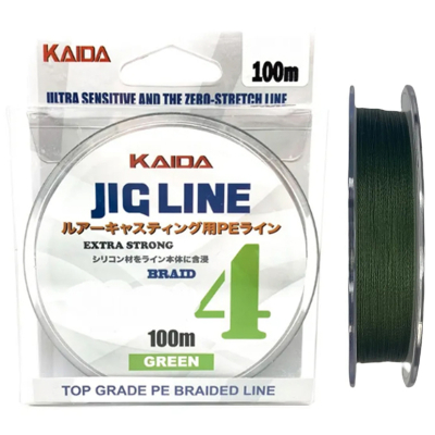 Леска плетёная Kaida Jig Braid Line PMZ-010 100м 0,23мм