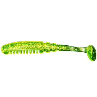 Силиконовая приманка RuBaits Fire Vib 1.9" - 48 - Шартрез золотой 