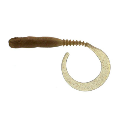 Силиконовая приманка Reins Curly Curly 4" цв. #008 Ghost Pro Blue