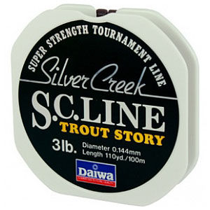 Леска монофильная Daiwa Silver Creek S.C. Line  6 Lb (0.205мм) - 100м