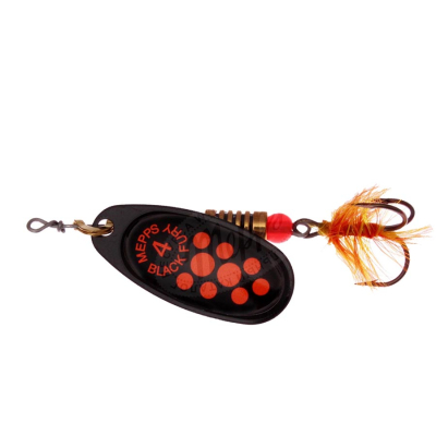 Блесна вращающаяся Mepps Black Fury Orange MCH NR №3