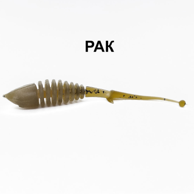 Силиконовые приманки Chuper Shark Tail 90мм Green Pumpkin Рак