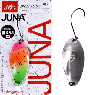 Блесна колеблющаяся Lucky John Juna 33мм 3.5гр. цв. 045