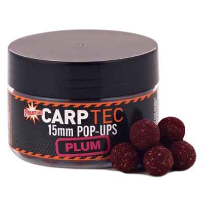 Бойлы плавающие Dynamite Baits 15 мм. Carp Tec Plum (DY751) (карп слива)