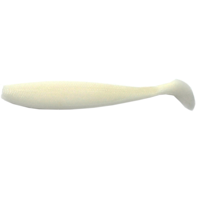 Силиконовая приманка Yaman Pro Sharky Shad 4,5" цвет #01 - White (уп 5 шт.)
