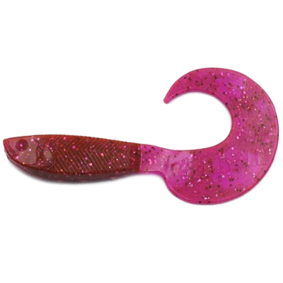 Силиконовая приманка Yaman Pro Mermaid Tail 3" цвет #21 - Magic Violet (уп.10 шт)