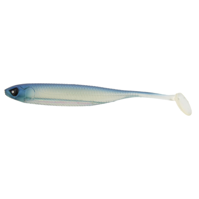 Виброхвосты Lucky John 3D Series Makora Shad Tail 3.0" цв. 001 7шт.