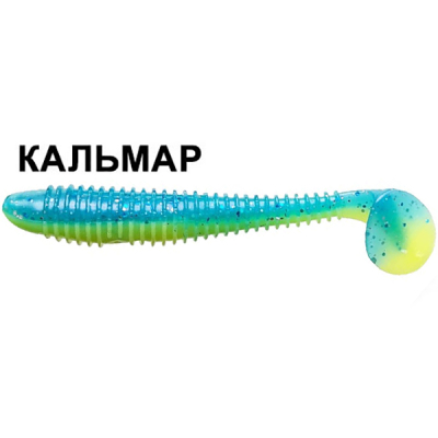 Силиконовая приманка Crazy Fish Vibro Fat 4.7" 39-120-40d-6 кальмар цв. 40d
