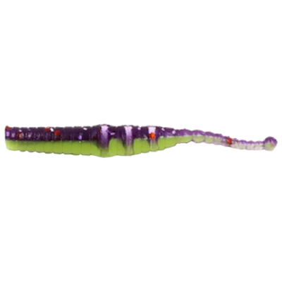 Силиконовая приманка Yaman Pro Dasty 1,7" цвет #26 - Violet Chartreuse (уп. 10 шт.)