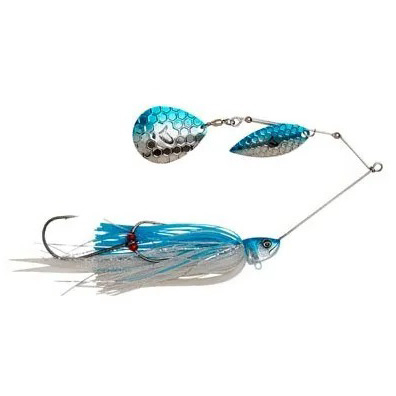 Спиннербейт Savage Gear Da-Bush 180 Sinking цв. Blue Silver