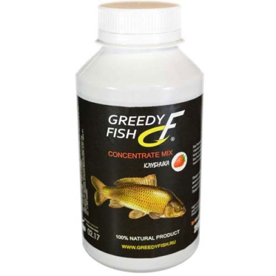 Концентрат микс GreedyFish Concentrate Mix (вкус клубники) 0,25л.