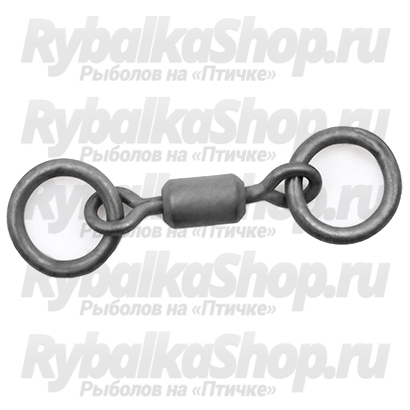 Вертлюг с двумя кольцами Korda PTFE Double Ring Swivel