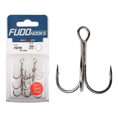 Тройной крючок Fudo FDTR-UV 2209 № 4 (6 шт./уп.)