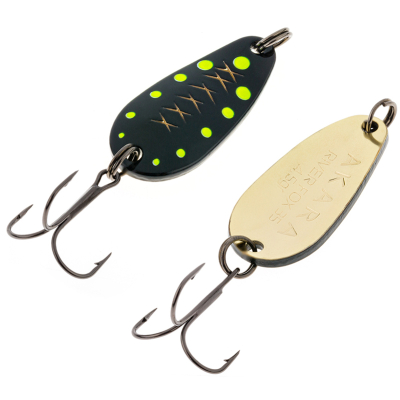 Блесна колеблющаяся Akara Lite Series River Fox 35 4,5 гр. цвет AB45