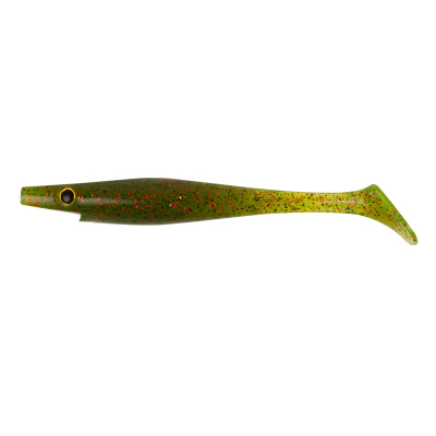 Приманка силиконовая Strike Pro XXL Pig Shad Jr. 15см 21гр 4шт. 118 Watermelon Red Flake