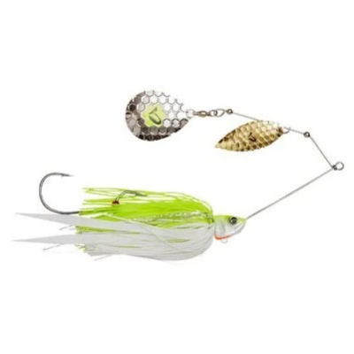 Спиннербейт Savage Gear Da-Bush 160 Sinking цв. Yellow White Silver