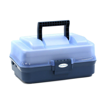 Ящик Nautilus 143 Tackle Box 2-tray Clear Blue-Blue