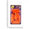 Груз крашеный разборная чебурашка "ПРОХОДИМЕЦ" 26 гр., цвет 03-оранжевый флуо