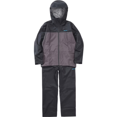 Костюм дождевой мужской Shimano RA-047X SHBK 2XL, цвет - черный, р. 54