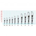 Вертлюжок с застежкой Safety, №4 (9 кг), (упак. 8 шт)