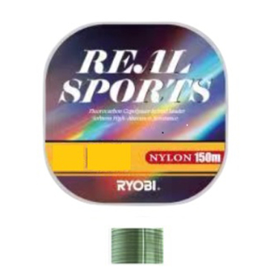 Леска Ryobi Real Sports 150m оливковая #2.5, 0.265mm, 5.9kg