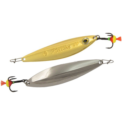 Блесна вертикальная EcoPro Killka 70мм 18гр. цвет S/G