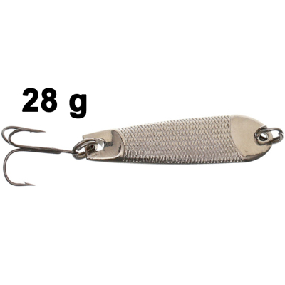 Вольфрамовая блесна Flagman Tungsten Spoon 28g цв. Silver