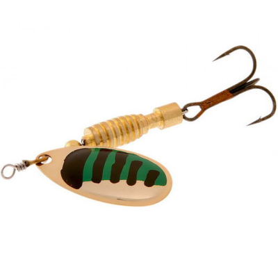 Блесна вращающаяся Norstream Silta Spinner №1 3гр. цв. gold black / green