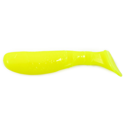 Силиконовая приманка Yaman Pro Boost Up 4" цвет #02 - Chartreuse (уп. 4 шт.)