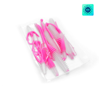 Силиконовые приманки Chuper Trout Mix 2.0 Бабл Silver gloss+ Sosa Barbie UV