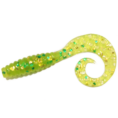 Силиконовая приманка Bait Breath Curly Grub 3.5" цв. Ur200