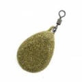 Грузила Korda Textured Flat Pear Swivel 3,0oz 84гр