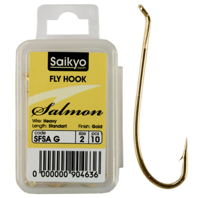 Крючки Saikyo KH-71590 Salmon G №04 (10шт)