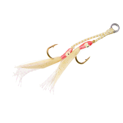 Крючки Double assist hook Asari Flash Fly M #04