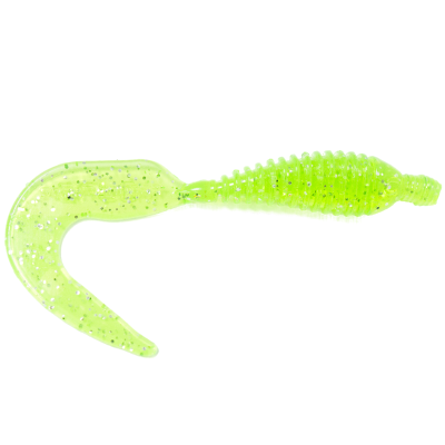 Силиконовая приманка Ojas Sorry Zander 43, (011) Lime Chartreuse