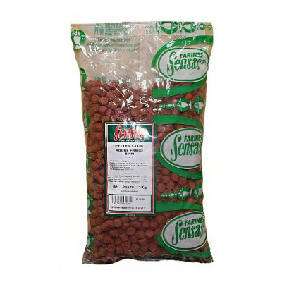 Пеллетс Sensas Club Rouge Fraise 8мм 1кг