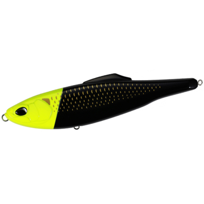 Воблер DUO Rough Trail Kono Flat 195F #CCC0657 Chart Head Black Mullet