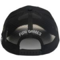 Бейсболка для рыбалки и охоты Fish Games (цвет: Черный, FishGames)