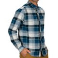 Рубашка Simms Dockwear Cotton Flannel, Mahogany Red Plaid, L
