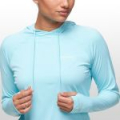 Термофутболка Simms Women's Solarflex Hoody, Laguna, L