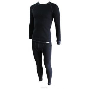 Термобелье Woodland Tex Thermo Plus цв. Черный размер L