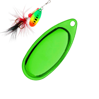 Блесна вращающаяся Mikado Focus №2 - Fluorescent Green (зелёный)