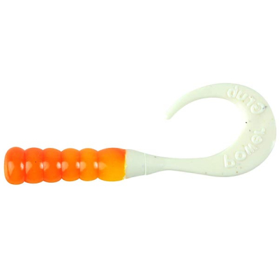 Твистер Berkley Powerbait Ribbontail Grubs 8см цв. Sunkissed