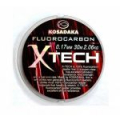 Леска флюорокарбон Kosadaka X-Tech 30м 0,14мм  LXTC014T