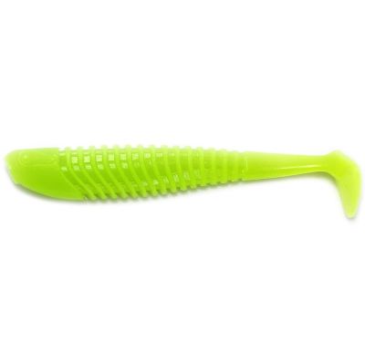 Силиконовая приманка Boroda Baits Yakudza 85 mm ШАРТРЕЗ (Chartreuse)