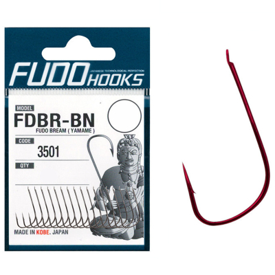 Крючок Fudo FDBR-RD 3504 № 8 (15 шт./уп.)