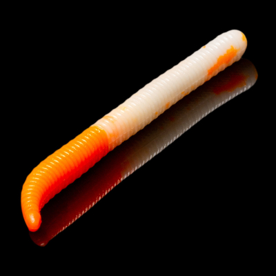 Силиконовая приманка Soorex Pro Jam Pro 65mm цв. #301 White/Orange Cheese 7pcs