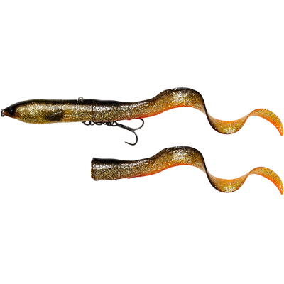 Приманка Savage Gear 3D Hard Eel 2+1 17cm 50g SS цв. Black Gold (74133)