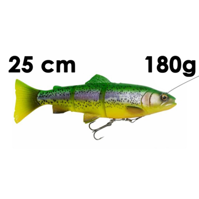 Приманка Savage Gear 4D Line Thru Trout 25cm 180g SS 04-Fire Trout 63754