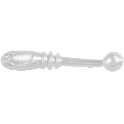 Слаги съедобные искусственные Lucky John Pro Series White Fish 0,8" цвет 026 20шт.